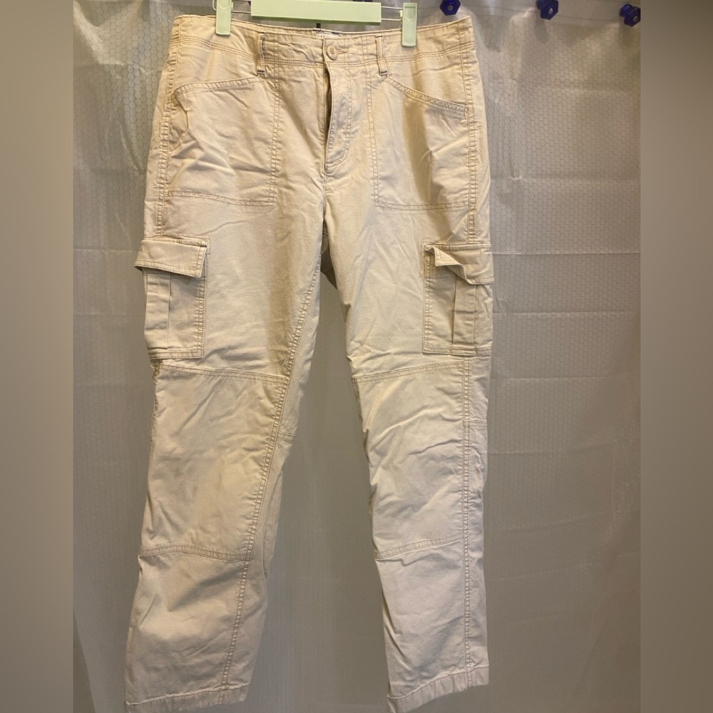 LL Bean Women’s fleece lined cargo work pants